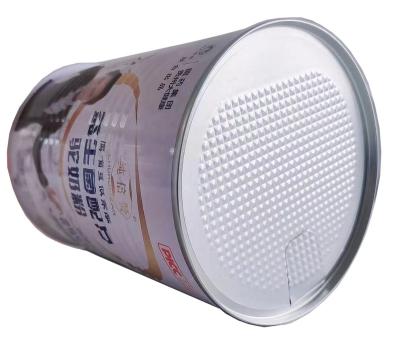 China Food Tin Cans For Food Canning, Empty Round Food Grade Tin Cans Manufacturer, Metal Tin Can With Easy-Open Lid for sale