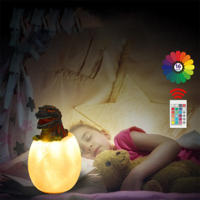 China Modern USB Rechargeable Creative Cartoon 3d LED Table Lamp Charging Animal Night Light For Kid for sale