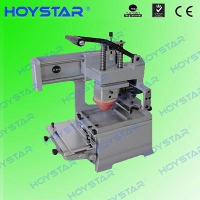 China Garment Shops Simple Manual Padprinting Equipment With Open Recessed Inkwell for sale