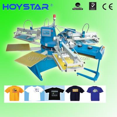 China High Quality Full Automatic Rotary T Shirt T Shirt Silk Screen Printing Equipment for sale