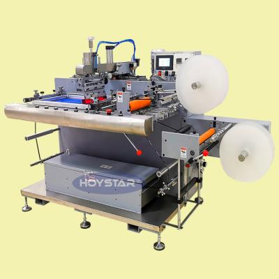 China Garment Shops Automatic Roll To Roll Screen Printing Machine For Lanyard for sale