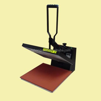 China Hotels Leather Logo Embossed Hot Press T-shirt Printing Machine for sale