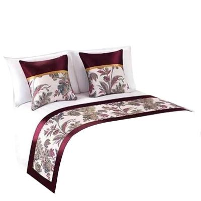 China Nondisposable Products Bedding Collection Hotel CFL Bed Runner Linen Hotel for sale