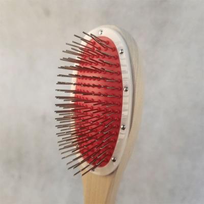 China New Coconut Comb Home Afro Fiber Material Semi-biodegradable Detangling Comb for sale