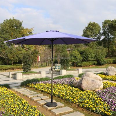 China QINDA QD101 3m Furniture Patio Umbrella Market Umbrella Outdoor Beach Umbrella for sale