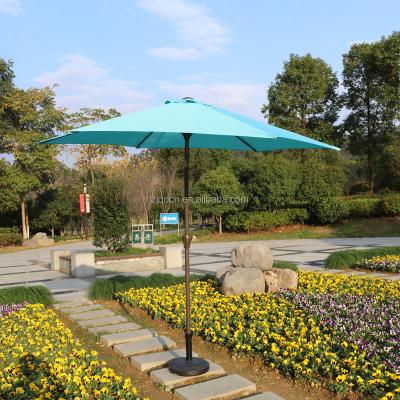 China QINDA QD101 2.7m Outdoor Furniture Patio Umbrella Market Umbrella Parasol Beach Umbrella for sale