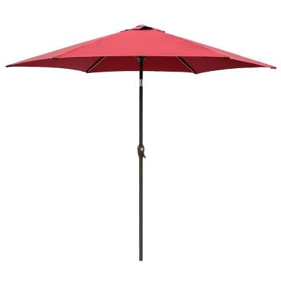 China QINDA Le Papillon Outdoor Furniture Patio Table Market Umbrella for sale