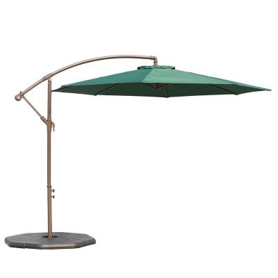 China Outdoor Furniture QINDA Le Papillon Offset Hanging Patio Umbrella for sale