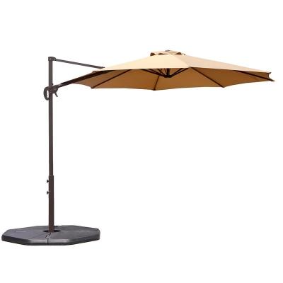 China KingdomEasy Outdoor Furniture QINDA Le Papillon Patio Umbrella Open Lift 360 Degree Rotatio for sale