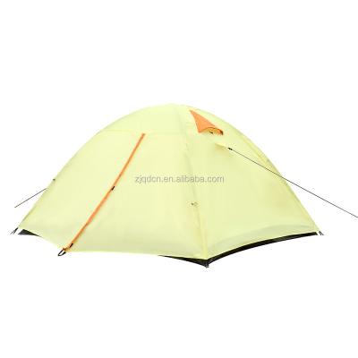 China QINDA Fiberglass Leisure 4 People Outdoor Waterproof Camping Tent for sale