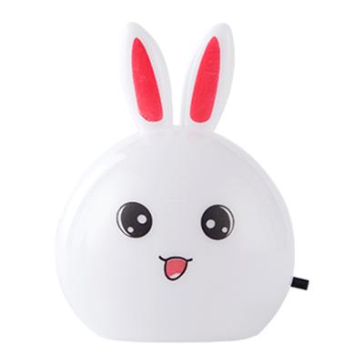 China Modern Baby Kids Animal Night Lights Plug In Powered Warm White Light for sale