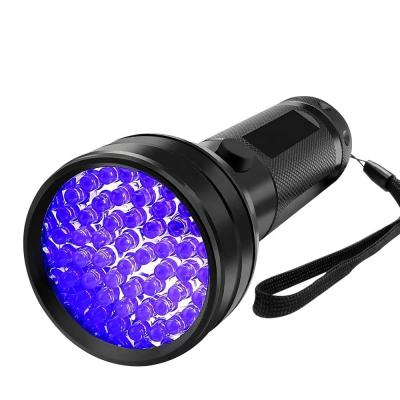 China Dog Urine Pet Camping Spot And Insect Detector 51 LED UV Black Light UV Flashlight for sale