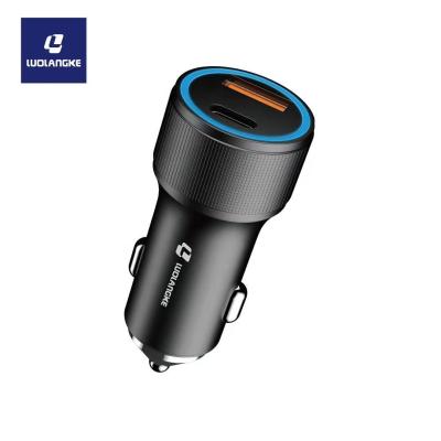 China China-chic New Universal Type 12V Car Charger Mini Pd Qc Dual Usb Quick Port Car Charger Quick Charger for sale