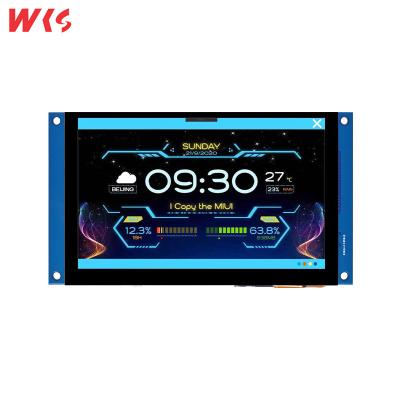 China MCU Resolution 16bit/8bit Industrial/Medical/Business Factory 800x480 Interface 5 Inch TFT IPS LCD Display With Capacitive Touch Screen PCB for sale