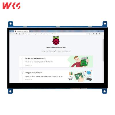 China Raspberry Pi 7 1024x600 Inch HDMI- Interface Capacitive Touch Screen LCD Module Display With 3.5 7 Inch Audio Output for sale