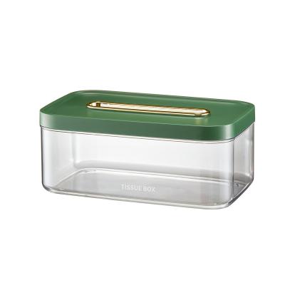 China Coastal Nordic wind small several own clear tissue box for sale