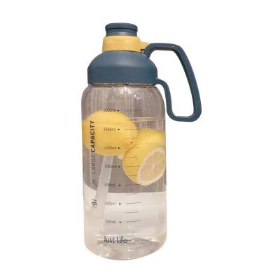 China Sustainable Space Cup Outdoor Sports With Water Cup 1.8L Large Capacity Graduated Plastic Straw Convenient Kettle for sale