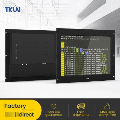 China 18.5 Inch Industrial CNC Drone HD LCD Monitor Rack-mounted Outdoor High-brightness Touch Display TK185WUGA for sale