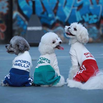 China Pet Clothes Cotton Pony Vest Spring Summer Embroider Sustainable Indoor And Outdoor Pet Shirt for sale