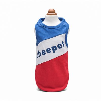 China Sustainable Cheepet Dog Basketball Sports Invest Football Little Dog Clothes Summer Wholesale for sale