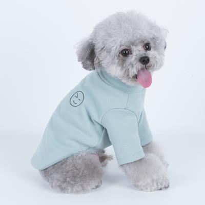 China Viable German Velvet Fabric Pet Basing Breathable Summer Dog Shirt Pet T-Shirts for sale