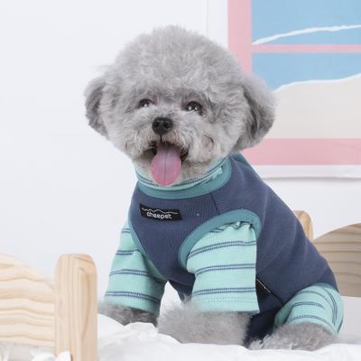 China Sustainable Dog Apparel Dog Clothes Double Layer Luxury Plain Shirt For Dog for sale