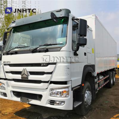 China Aluminum Alloy Sinotruck howo 6X4 Lorry Truck Van Stake Truck Cargo Truck For Sale for sale