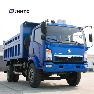 China Aluminum Alloy HOWO 4X2 4x4 10ton Dump Tipper Truck for sale