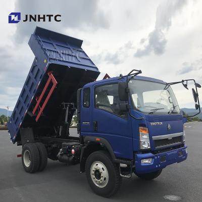 China Aluminum Alloy Sinotruk HOWO Cargo Truck Light Dump Truck Euro 4X2 Mini Dump Truck for sale