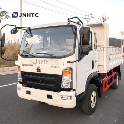 China Aluminum alloy 14ton Sinotruk homan 4x2 dump truck tipper dumper truck for sale