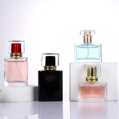 China Wholesale Luxury Personal Care 30ML 50ML Interior Paint Color Empty Glass Perfume Bottle for sale