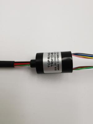 China TRM12-06 Topring Slip Ring Ip51 6 Circult 2a 0 - 220v Ac/Dc for sale