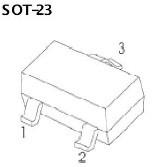 China CJ elektronische Dioden en Transistors, BAT54C-Diode 30V 100mA dronkaard-23 Te koop