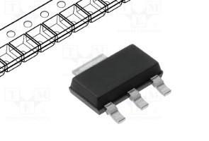 China BSP170PH6327XTSA1 hoge Machtsmosfet P CH 60V 1.9A Automobiel 4 Speld dronkaard-223 T/R Te koop