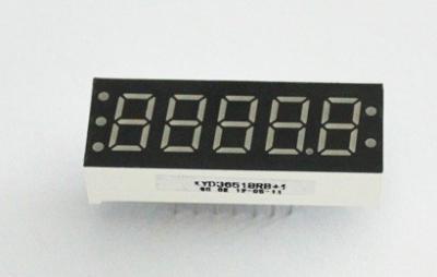 China 5 segment 0.36 inch Electronic Digital Display Board , J3561AH HK LED Digital Tube for sale