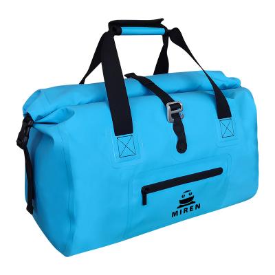 Chine Sac de séchage étanche en PVC bleu portable, poids léger à vendre