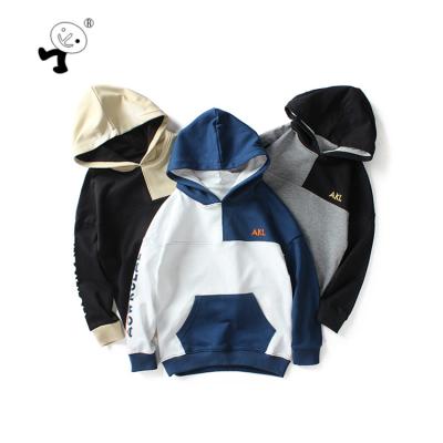 China Factory Custom High Quality Kids Hoodies Anti Shrink Spring Autumn Boys Kids Long Hoodies For 4-14 Years for sale