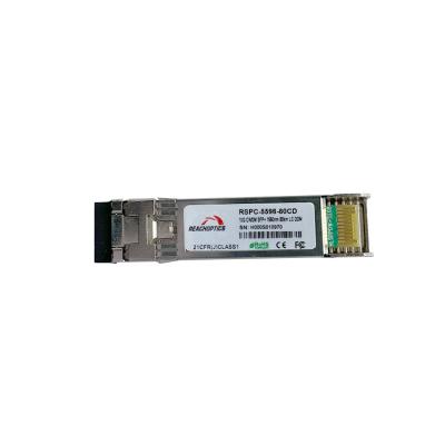 China CWDM Network Specialist Manufacturers 80KM SFP+ CWDM Optical Transceiver for sale