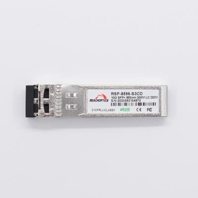 China Reliable SR 850nm Optical Network Factory Supply 10Gbps SFP+ Direct Optical Transceiver 300m Range for sale