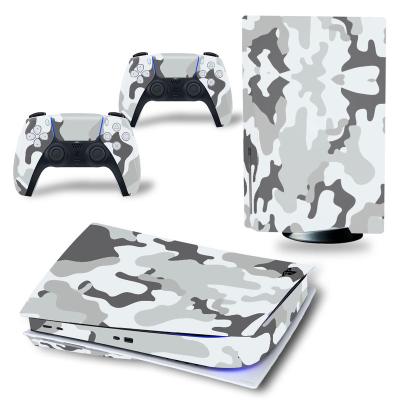 China For ps5 console full body vinyl skin sticker custom decal cover waterproof odorless for different design of ps5 console and controllers for sale