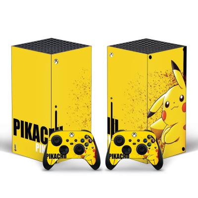 China Waterproof 2021 Newest Mod PVC Vinyl Sticker For Xbox Series X Skin Disc/Digital Version With 2pcs Controllers Stickers Themes Cover Decal for sale