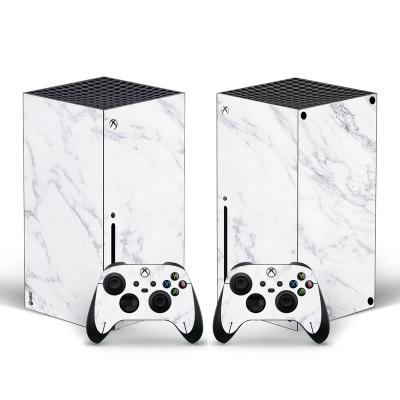 China Waterproof 2021 Custom Full Body PVC Vinyl Sticker For Xbox Series X Skin + 2pcs Controller Stickers Waterproof for sale