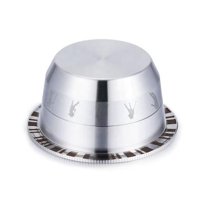 China Stainless Steel Coffee Filter Espresso Vertuo Pods Viable Reusable Nespresso Vertuoline Coffee Capsule for sale