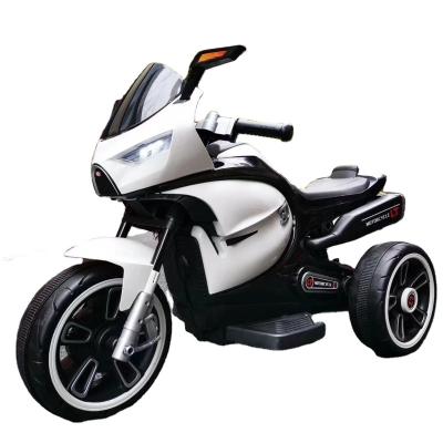 China New music design children's electric motorcycle children play big car tricycle child battery electric motorcycle for sale