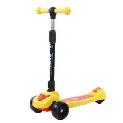 China Kid Sale Height Adjustable Dropshipping Balance Three Wheel Scooter for sale