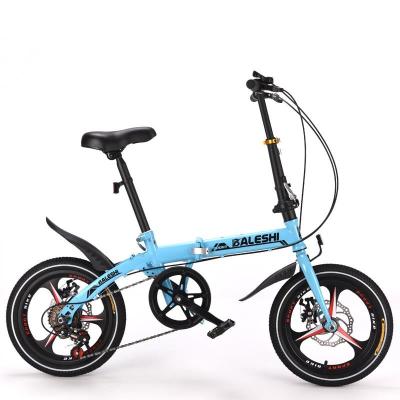 China Wholesale 16 inch folding bike/speed steel mini folding bicycles good quality for adult/cheap foldable cycle from china for sale