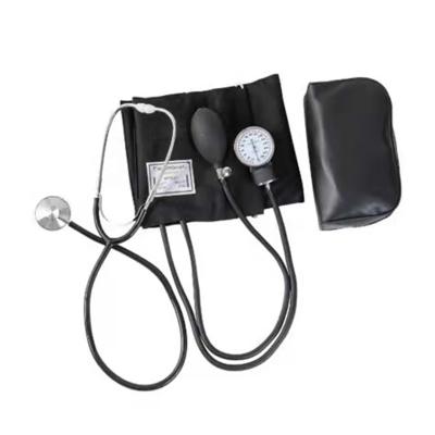 China Durable Manual Medical Dual Tube Arm Stethoscope Sphygmomanometer Dual Head Stethoscope for sale