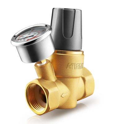 China High Quality Home Filter Valve Water Pressure Valve Kitchen Brass Water Pressure Reduce Valve For Household for sale