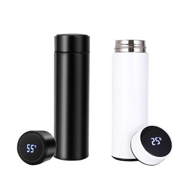 China PORTABLE New Product Hot Selling Vacuum Temperature Show Smart Stainless Steel Water Bottle for sale