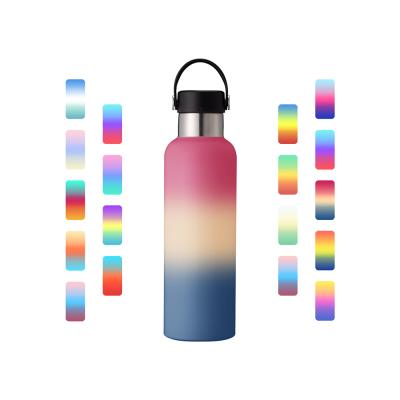 China PORTABLE New Design Portable Wall Stainless Steel Gym Drinking Insulated Double Sports Vacuum Flask for sale